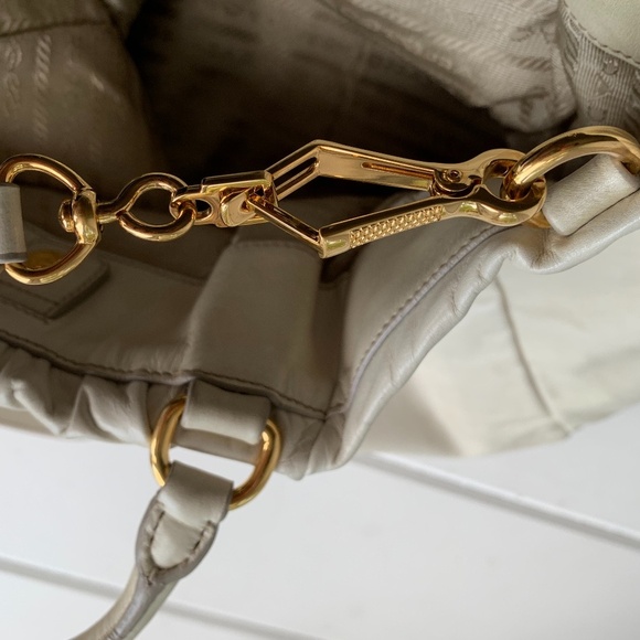 Prada (100% authentic) white handbag - Picture 7 of 7